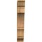 Ekena Millwork Balboa Traditional Rough Sawn Bracket, Western Red Cedar, 6"W x 28"D x 36"H BKT06X28X36BOA01RWR - alternate 4